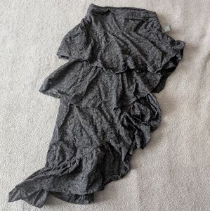 Elegant Black Lace Skirt